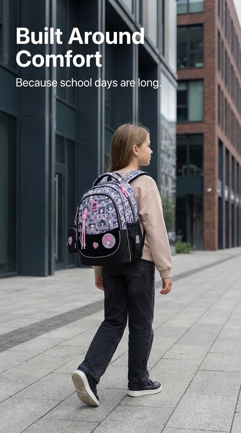 Built Around Comfort – Everyday School Backpacks