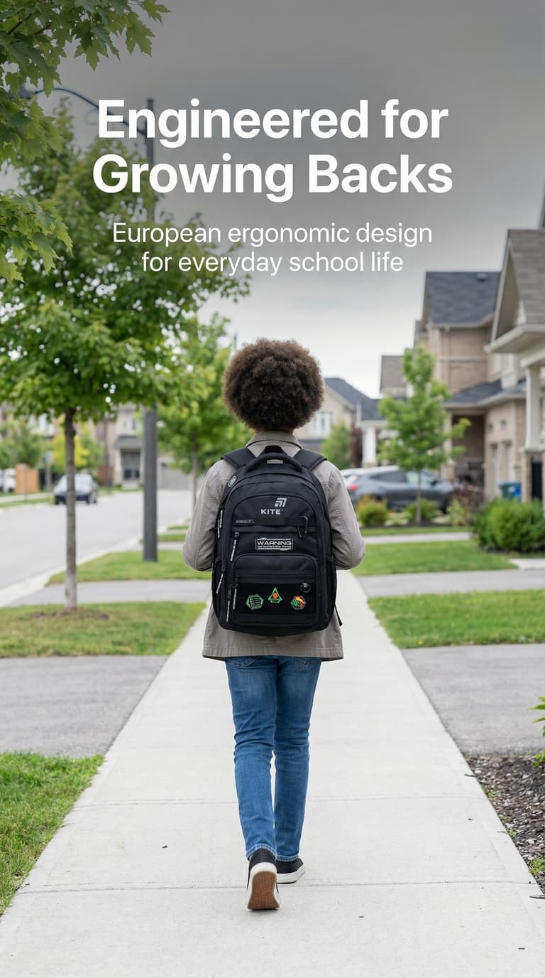 Engineered for Growing Backs – Ergonomic School Backpacks