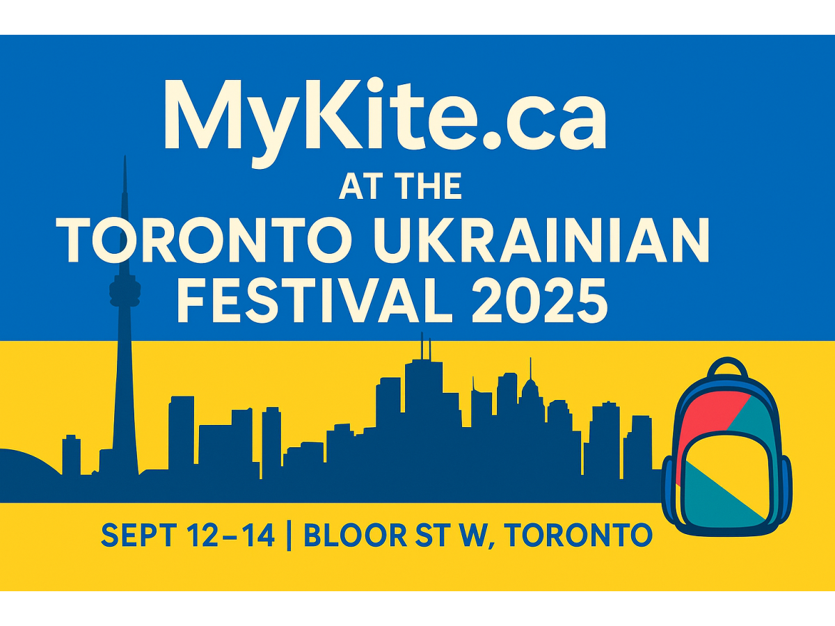 MyKite.ca at Toronto Ukrainian Festival 2025