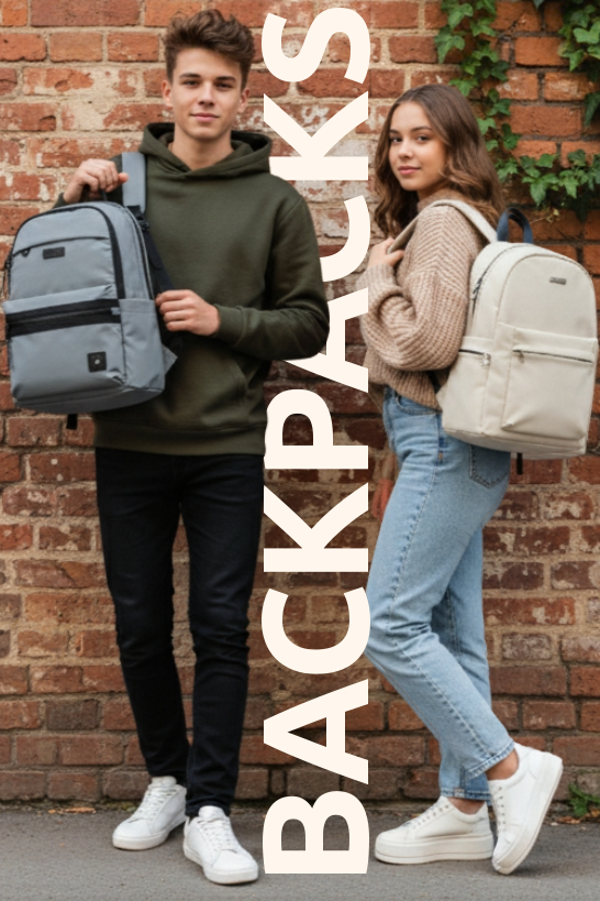 Backpacks - Ergonomic & Trendy Carry