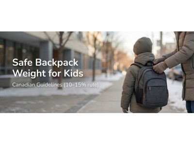 What Backpack Weight Is Safe for Kids? (Canadian Guidelines)