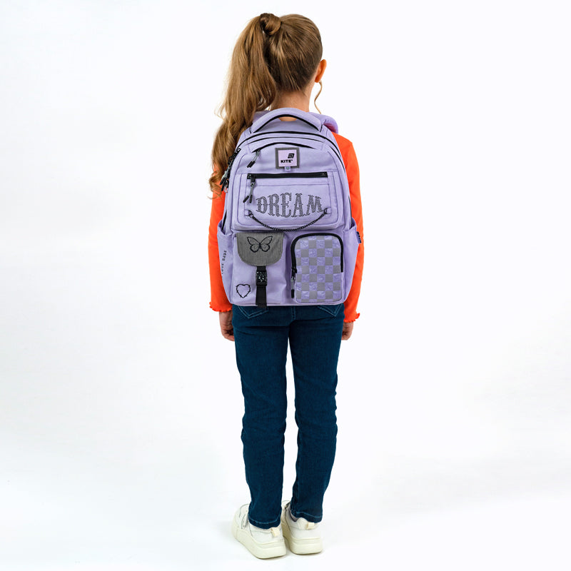 Kite DREAM Lavender Backpack for Girls | Age 9–12