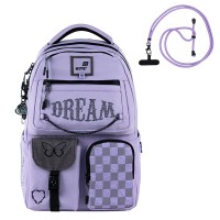 Backpack Kite Education teens Dream lavender