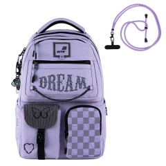 Backpack Kite Education teens Dream lavender