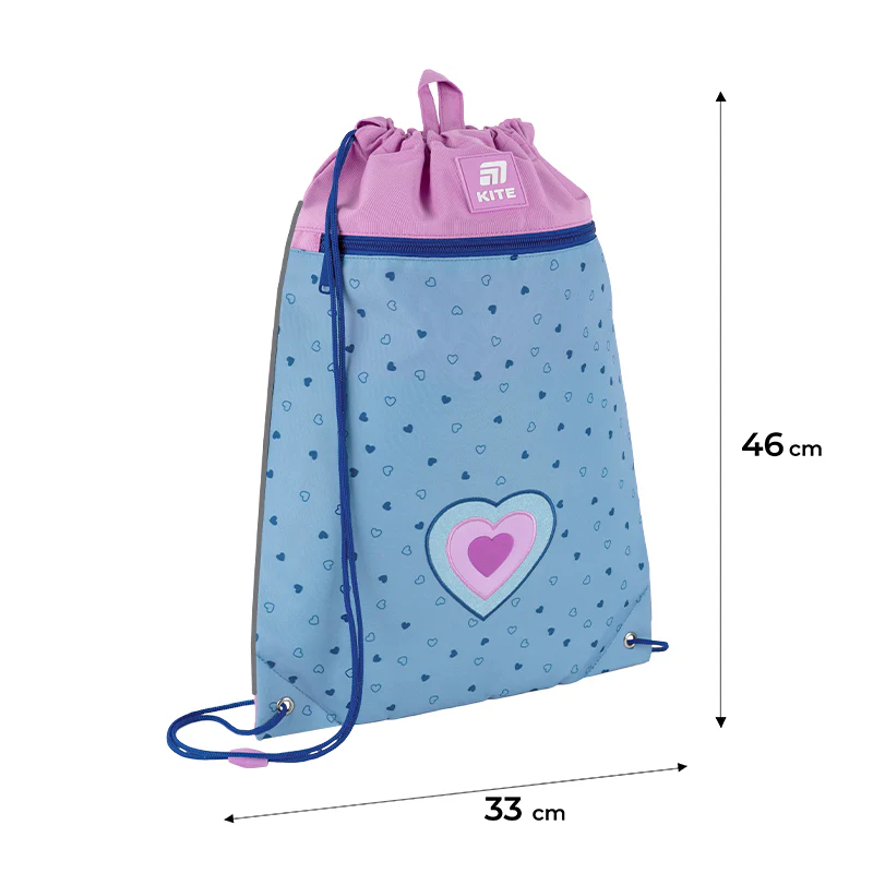 Lightweight Shoe Bag for School & Sports – Kite Lovely K25-601M-15