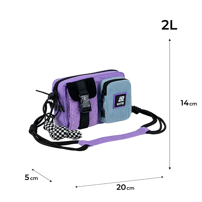 Violet Crossbody Bag for Teens – Kite K25-2522-2