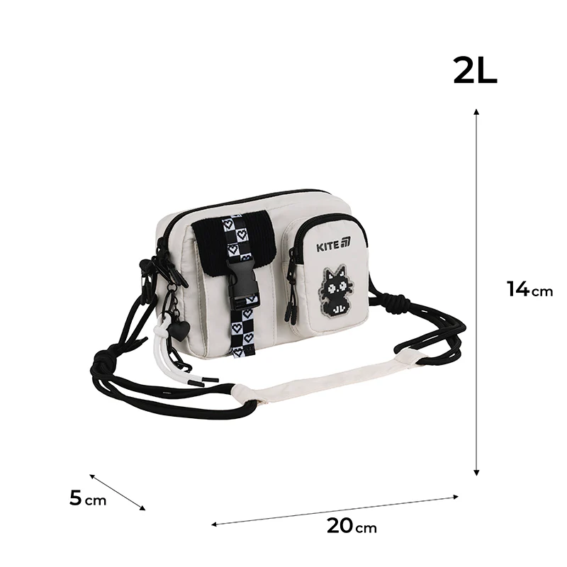 Beige Crossbody Bag for Teens – Kite K25-2522-1