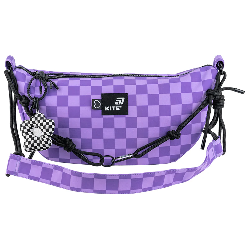Kite K25-2774-2 Violet Crossbody Bag – Stylish & Compact for Teens