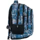 GoPack Teens Blue Backpack with 3 Compartments & Style