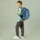GoPack Teens Blue Backpack with 3 Compartments & Style