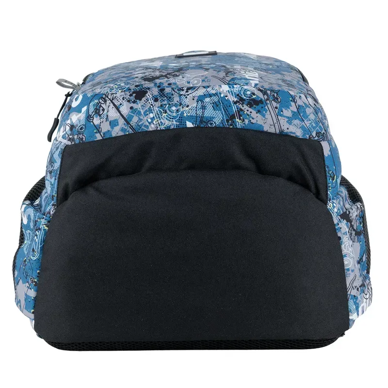 GoPack Teens Blue Backpack with 3 Compartments & Style