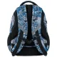 GoPack Teens Blue Backpack with 3 Compartments & Style