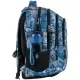 GoPack Teens Blue Backpack with 3 Compartments & Style