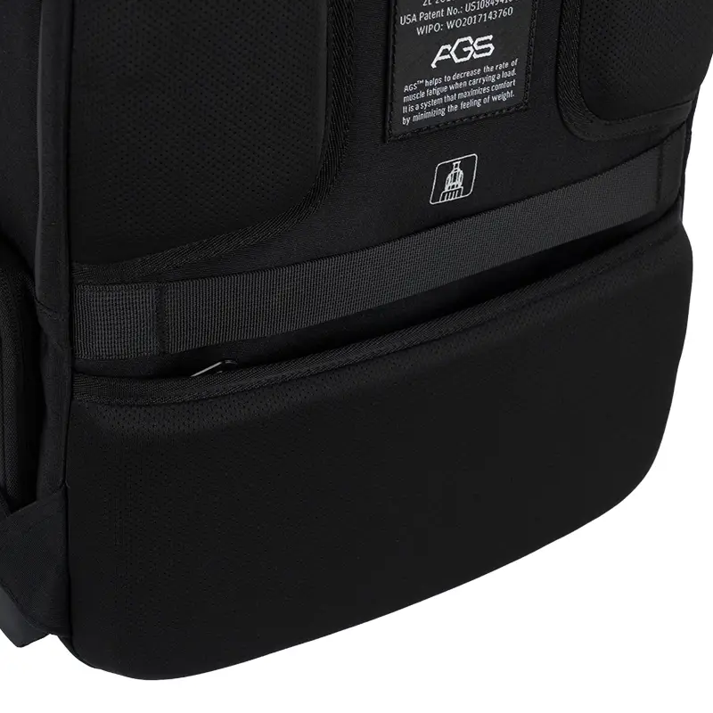Kite Black Ergonomic AGS Backpack | Teens & Students
