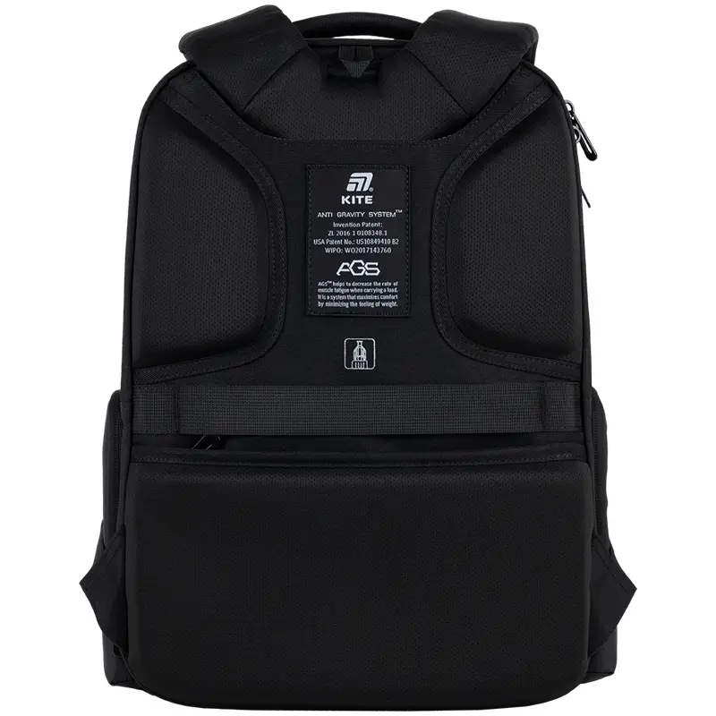 コップン✨️ AGS ANTI GRAVITY SYSTEM MK.IV Kite Black Ergonomic AGS Backpack | Teens & Students