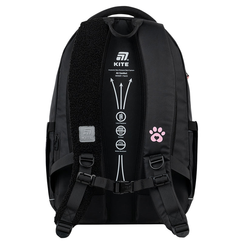 Kite Aggretsuko Teen Backpack – Air Comfort, Laptop, for Heights 145-175 cm