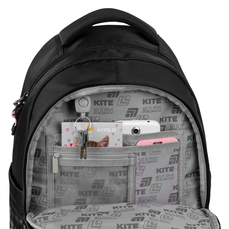 Kite Aggretsuko Teen Backpack – Air Comfort, Laptop, for Heights 145-175 cm