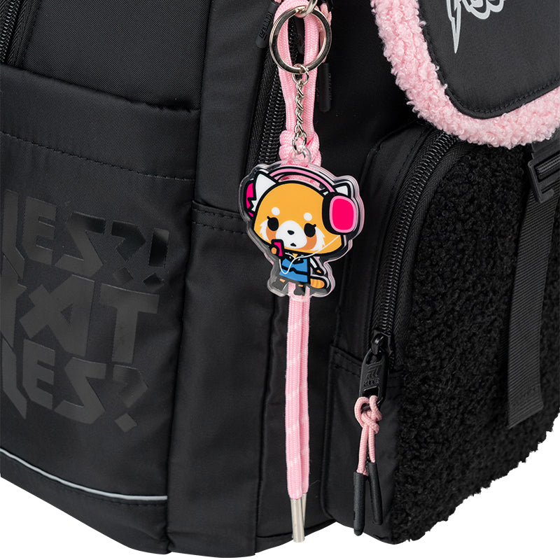 Kite Aggretsuko Teen Backpack – Air Comfort, Laptop, for Heights 145-175 cm