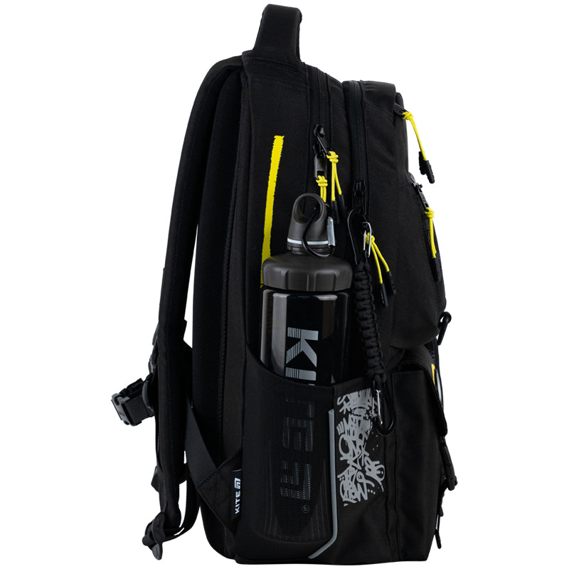 Kite DC Batman Street Teen Backpack – Air Comfort, Tablet, for Grades 4-7