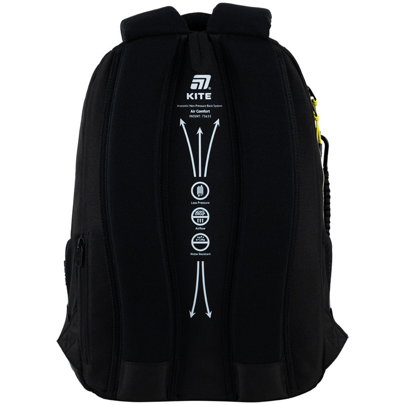 Kite DC Batman Street Teen Backpack – Air Comfort, Tablet, for Grades 4-7