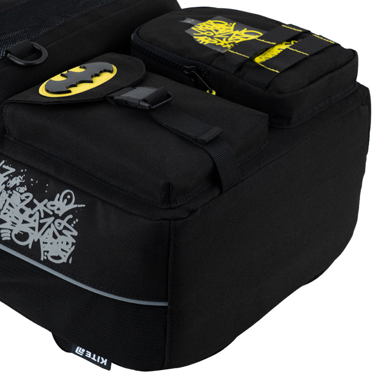 Kite DC Batman Street Teen Backpack – Air Comfort, Tablet, for Grades 4-7
