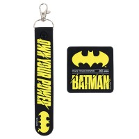 Kite DC Batman Badge & Keychain Set