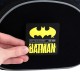 Kite DC Batman Badge and Keychain Set – Rubber Badge, Metal Carabiner
