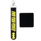 Kite DC Batman Badge and Keychain Set – Rubber Badge, Metal Carabiner
