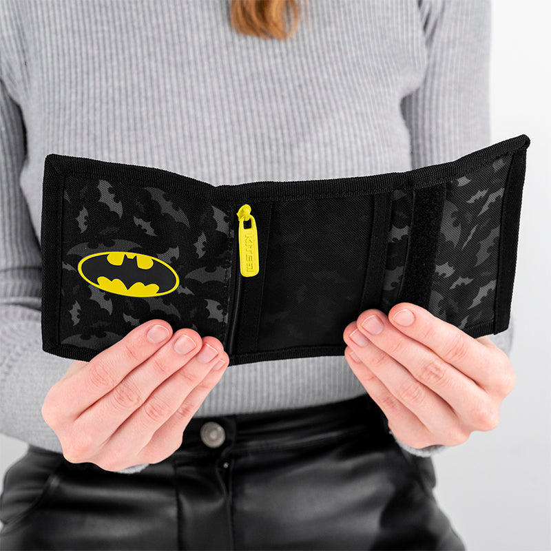 Kite DC Batman Kids Wallet – Card Slot, Key Ring and Coin Pocket