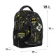 Kite DC Batman School Backpack – IGR Certified, Grades 1-6, Heights 130-145 cm