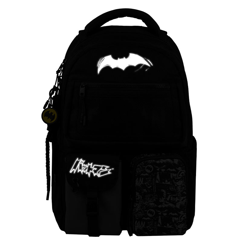 Kite DC Batman Teen Backpack – Air Comfort, Tablet, for Grades 4-7