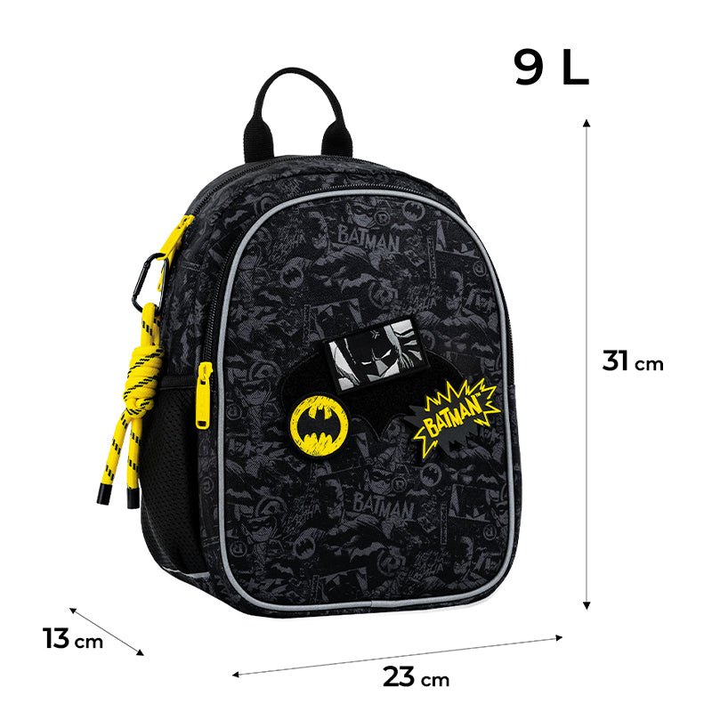 Kite DC Batman Preschool Backpack for Ages 4-7 – Kindergarten Ready