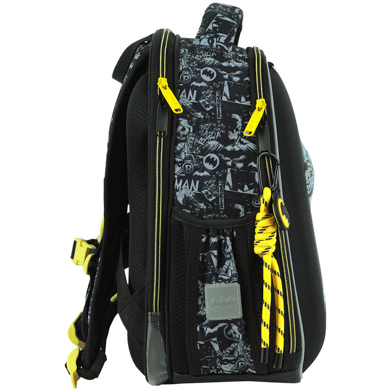 Kite DC Batman Hard Shell Backpack – IGR Certified, Fits 115-130 cm