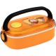 Kite Garfield 900 ml Lunch Box – BPA-Free, Microwave Safe with Cutlery