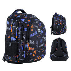 Backpack GoPack Teens GO24-162M-3 Black