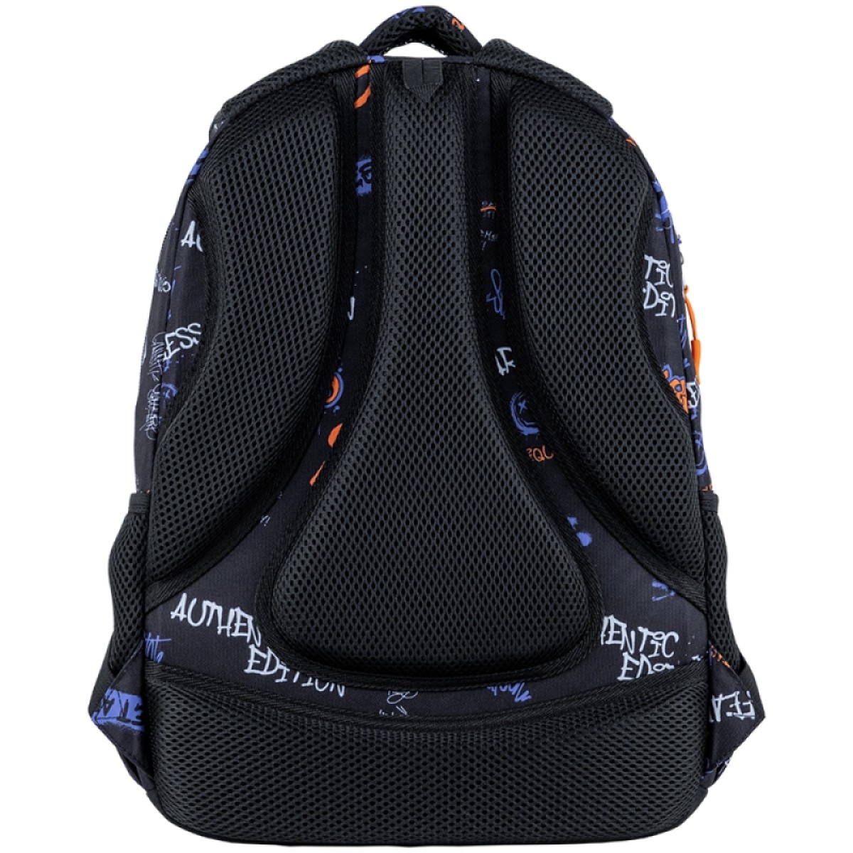 Black GoPack Teens Backpack with Dividers & Chest Strap