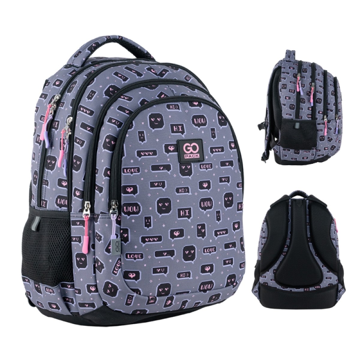 GoPack GO24-162M-6 Teen Backpack – Smart, Spacious & Comfortable