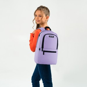 GoPack Purple Minimalist Everyday Backpack