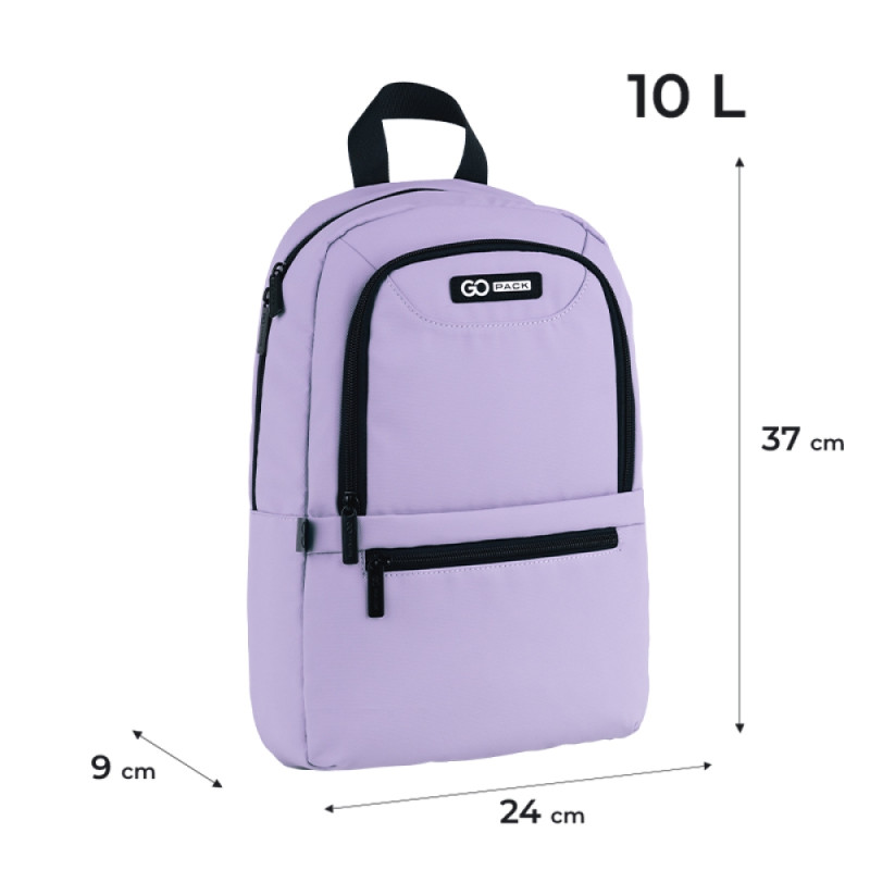 Purple GoPack Teens Backpack with Laptop Pocket