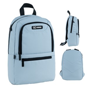 GoPack Light Blue Minimalist Urban Backpack