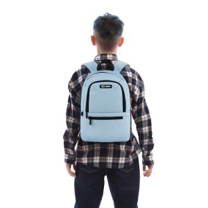 GoPack Light Blue Minimalist Urban Backpack