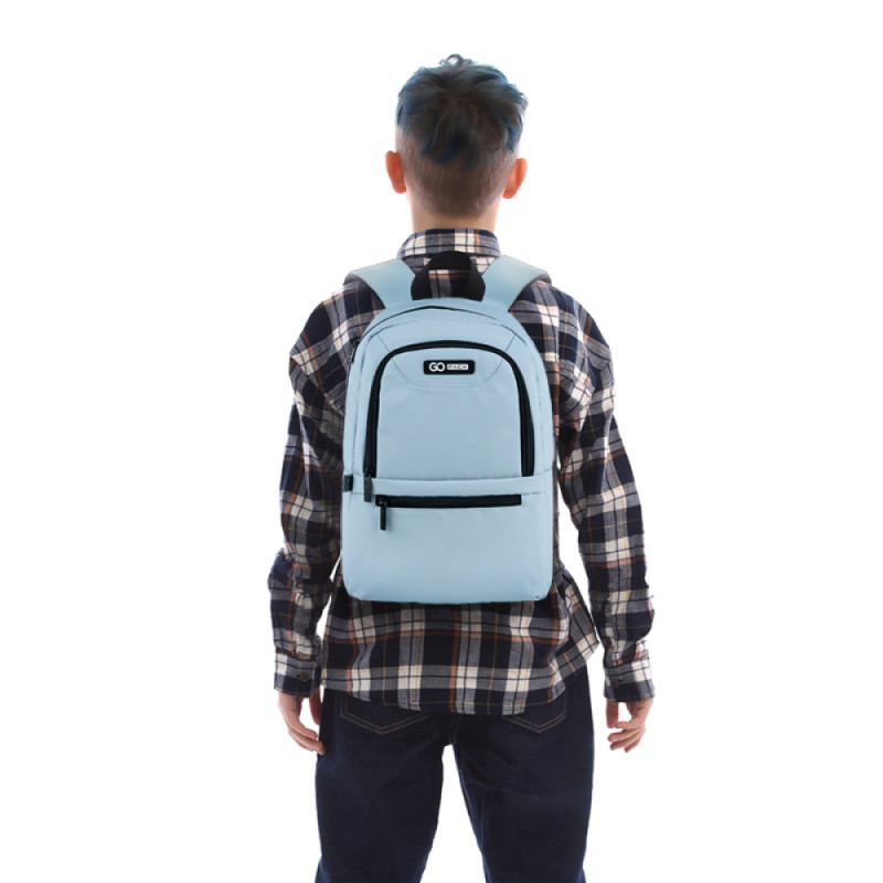 Backpack GoPack Education Teens GO25-119S-3 Gray