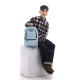 Backpack GoPack Education Teens GO25-119S-3 Gray