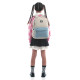 Beige GoPack Teens Backpack with Plush & Corduroy