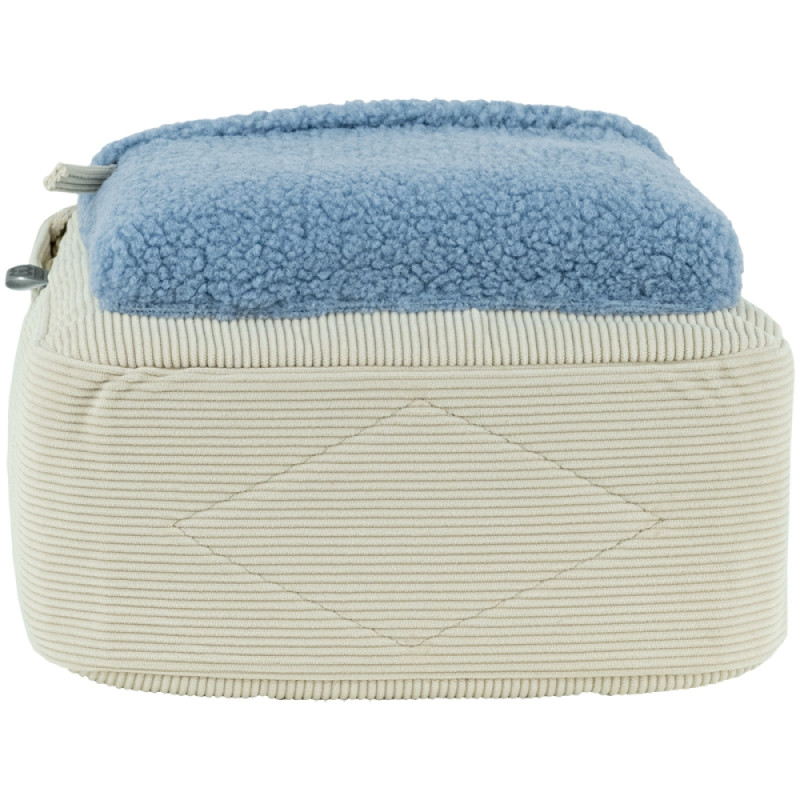 Beige GoPack Teens Backpack with Plush & Corduroy
