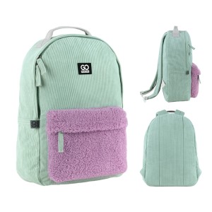 GoPack Mint Plush Laptop Backpack