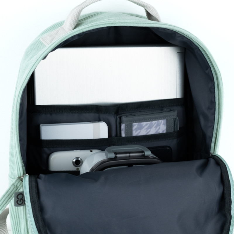 Mint GoPack Teens Backpack with Plush & Laptop Pocket