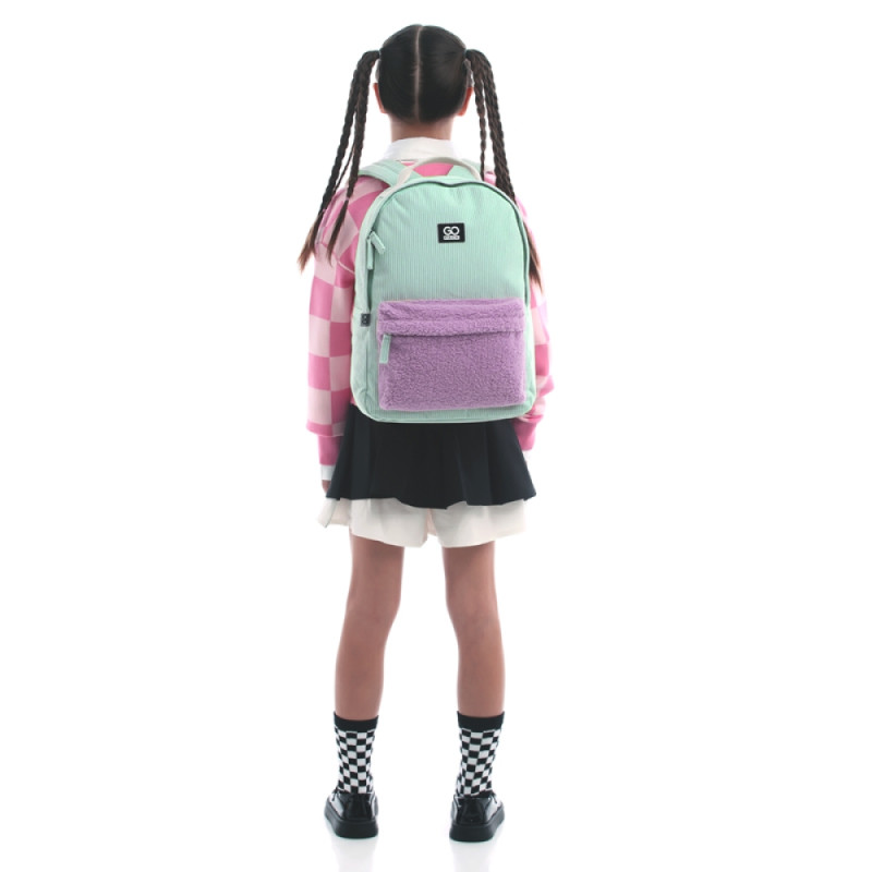 Mint GoPack Teens Backpack with Plush & Laptop Pocket