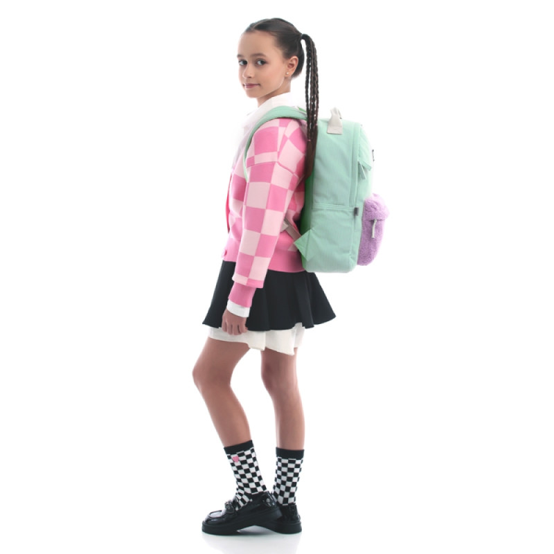 Mint GoPack Teens Backpack with Plush & Laptop Pocket