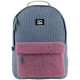 Dark Gray GoPack Plush Teens Backpack with Laptop Sleeve